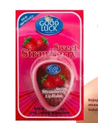 Good Luck sweet strawberry lip balm Vaseline Lip Balm